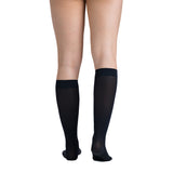 EvoNation Surgical Opaque 30-40 mmHg Knee Highs, Black, Back View