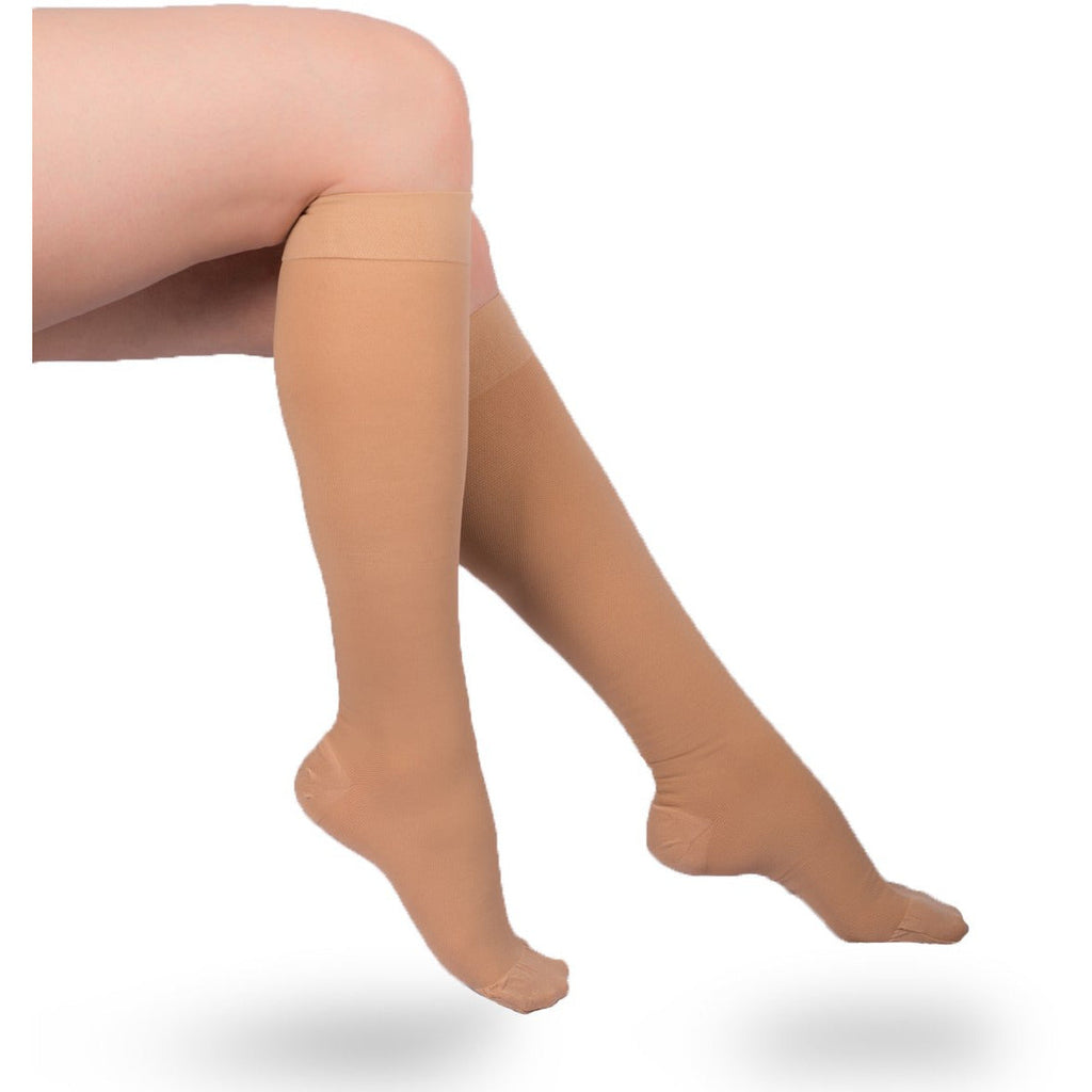 Thigh High Compression Stockings Extra Firm Support 30-40 mmHg